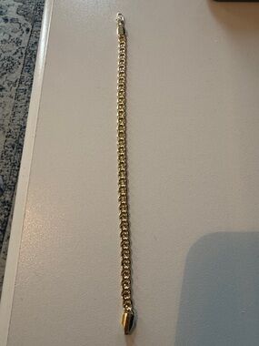 Gold Chain Link Bracelet